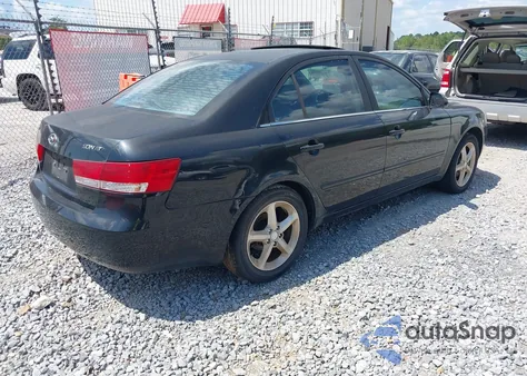 2007 Hyundai Sonata Gls z USA, uszkodzony, nr VIN 5NPET46C87H221350